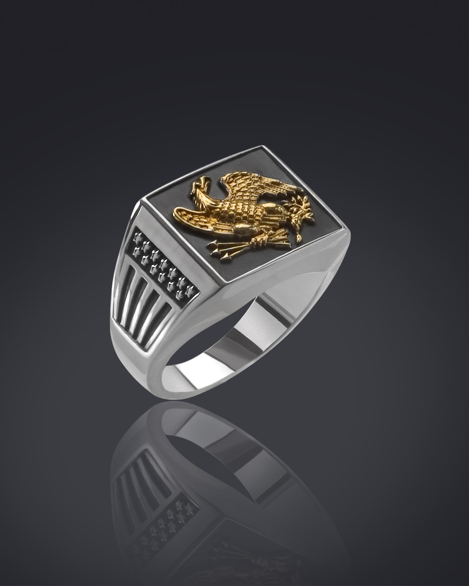 Amerikanischer Adler Ring Silber 925 from secret of art